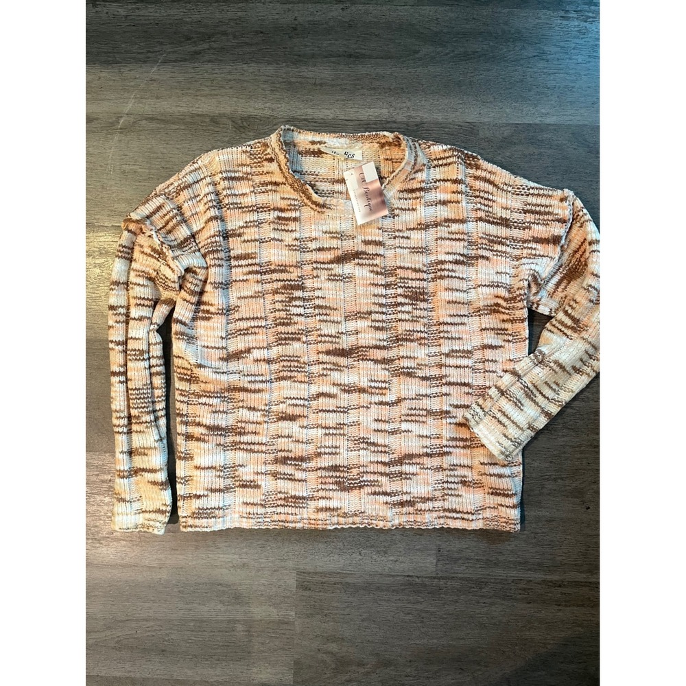 NEW Haptics Sweater Women's‎ Size M Striped Knit